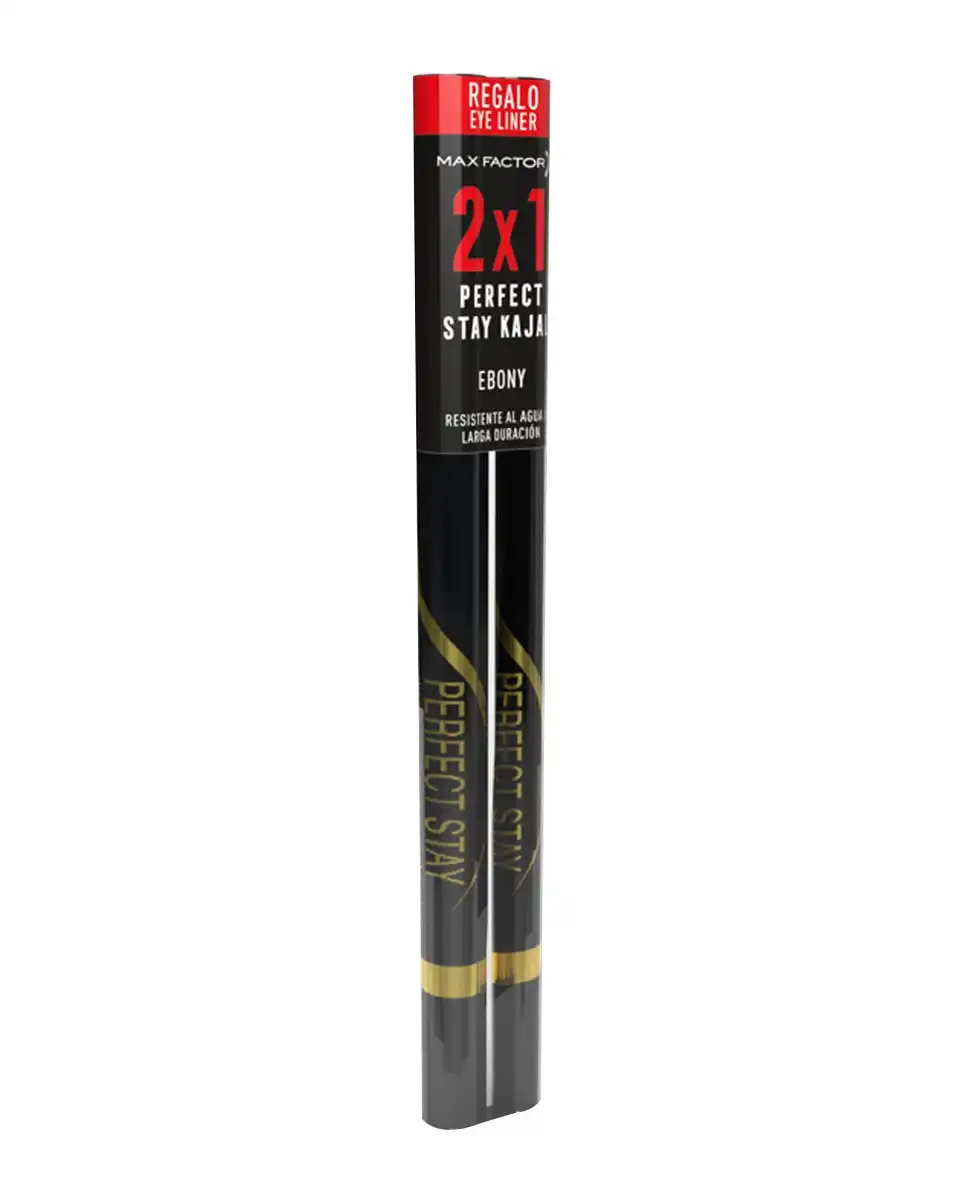 Max Factor - Pack 2 X 1 Delineador De Ojos Perfect Stay Kajal Waterproof - Max Factor - Comparador de precios