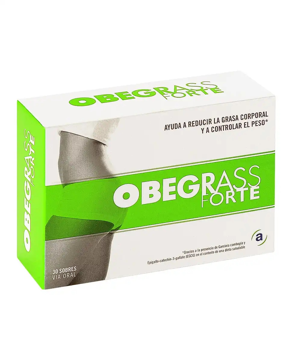 Obegrass - 30 Sobres Control De Peso Forte - Obegrass - Comparador de precios