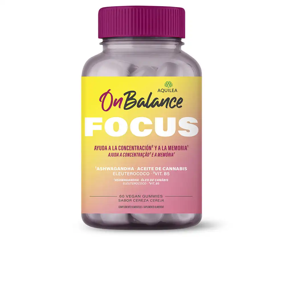 Onbalance Focus gummies 60 u - Aquilea - Comparador de precios