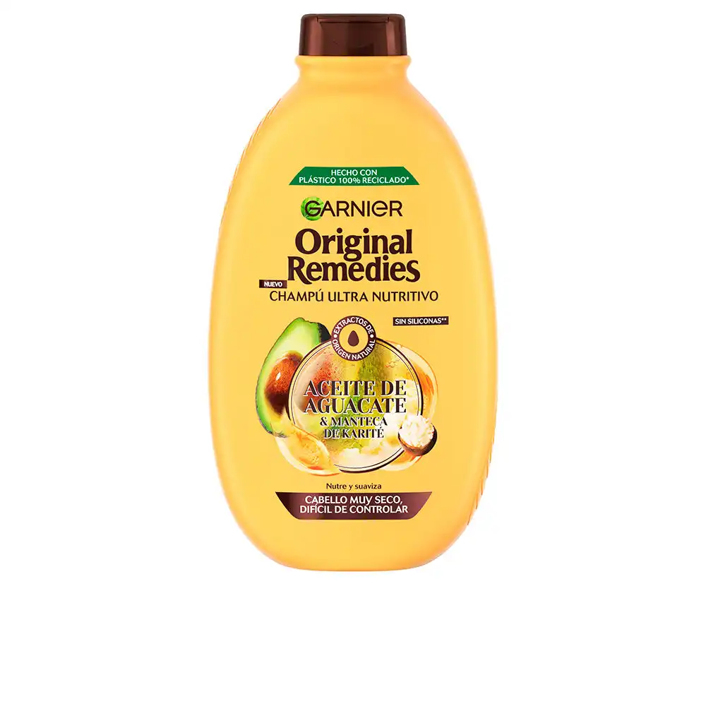 Original Remedies champú aguacate y karité 600 ml - Garnier - Comparador de precios