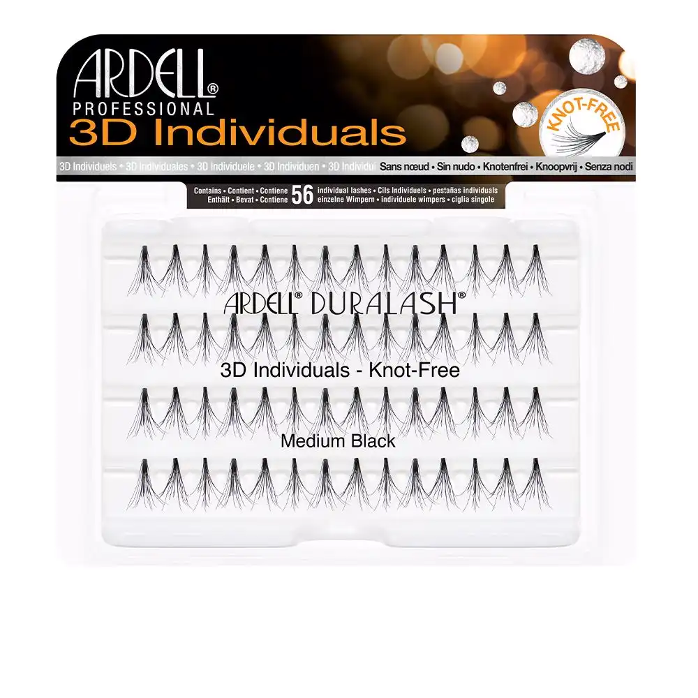 Pestañas Postizas 3D Individuales #medium black 1 u - Ardell - Comparador de precios
