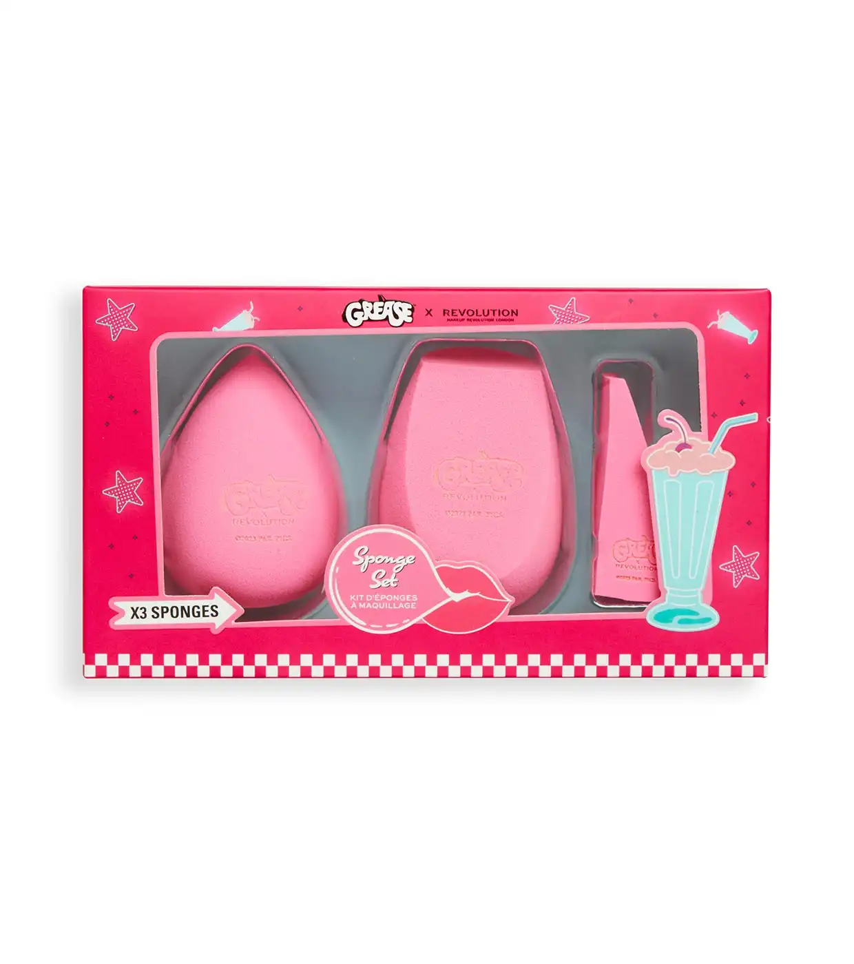 Revolution - *Grease* - Set de esponjas de maquillaje Frosty Palace - Makeup Revolution - Comparador de precios