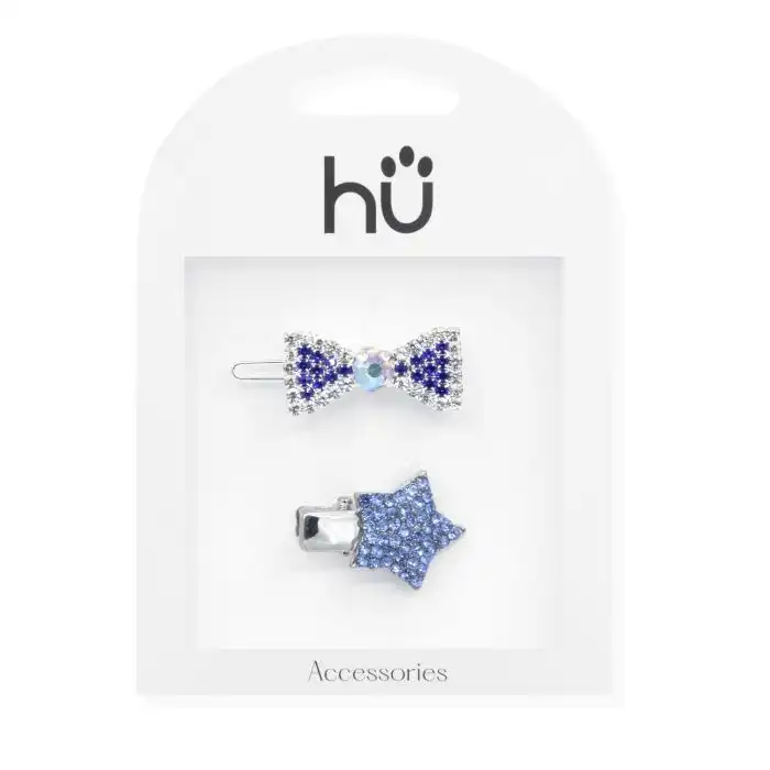 Set 2 Pinzas Para Mascotas Estrella y Lacito - Hu - Comparador de precios