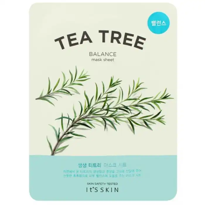 The Fresh Mask Sheet Tea Tree Mascarilla balanceadora de árbol de té 18 ml - Its Skin - Comparador de precios