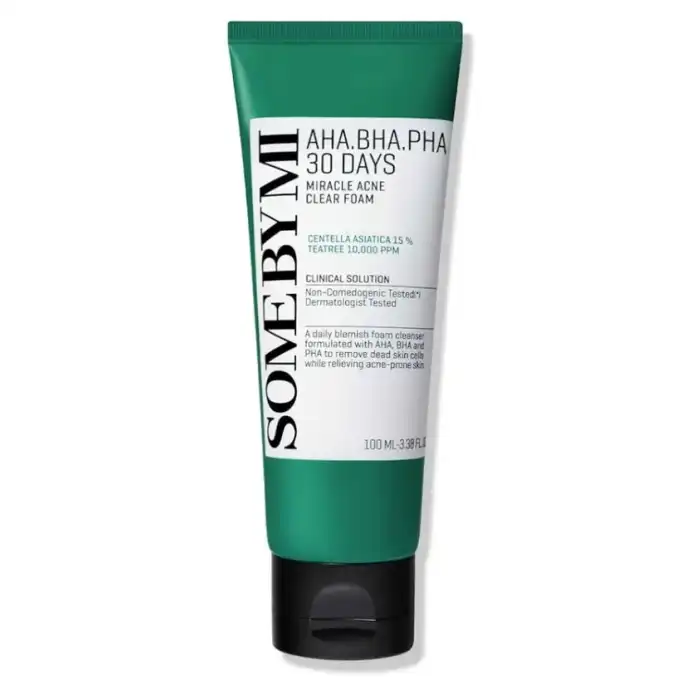 ¡15% DTO! AHA BHA PHA 30 Days Miracle Acne Clear Foam Limpiador Facial 50 ml - Some By Mi - Comparador de precios