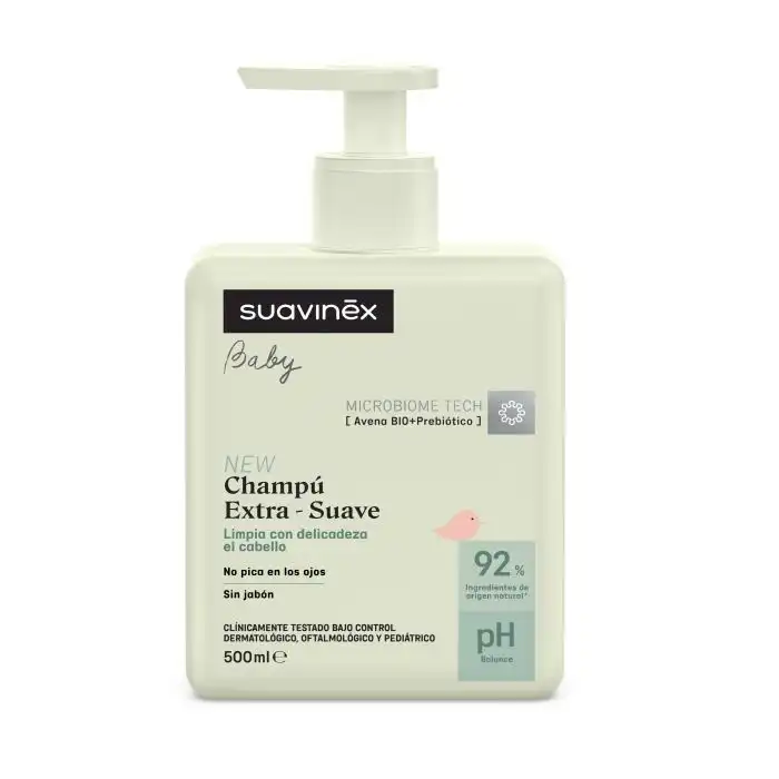 ¡18% DTO! Baby Champú Extra Suave 500 ml - Suavinex - Comparador de precios