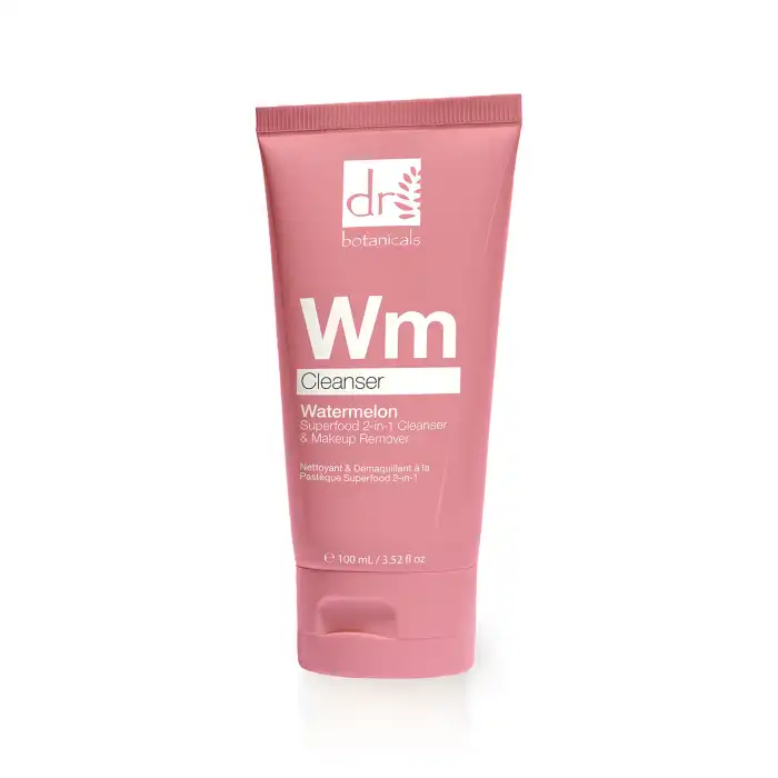 Watermelon Superfood 2 en 1 Cleanser - Makeup Remover Limpiador y Desmaquillante 100 ml - Dr Botanicals - Comparador de precios