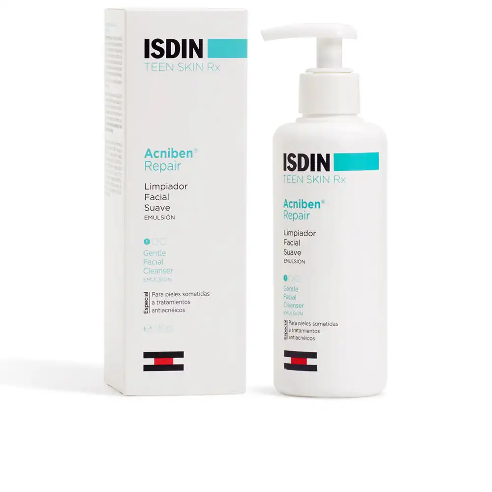Acniben repair limpiador facial suave 180 ml - Isdin - Comparador de precios