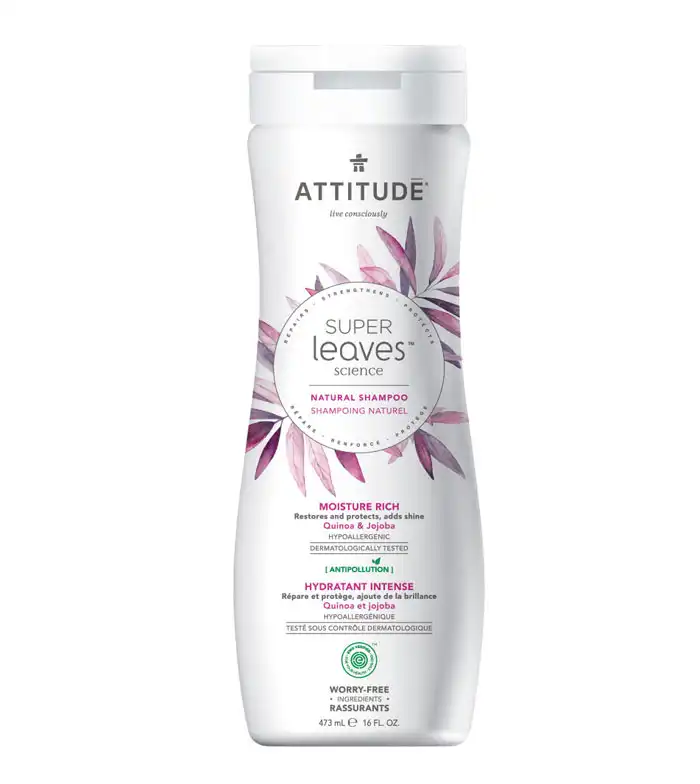 Attitude - Champú Hidratante Super Leaves - Quinoa & Jojoba - Attitude - Comparador de precios