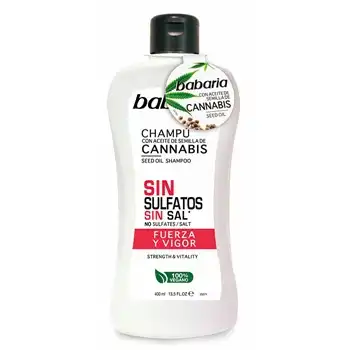 Babaria Champú Cannabis Fuerza y Vigor 400 ml - Babaria - Comparador de precios