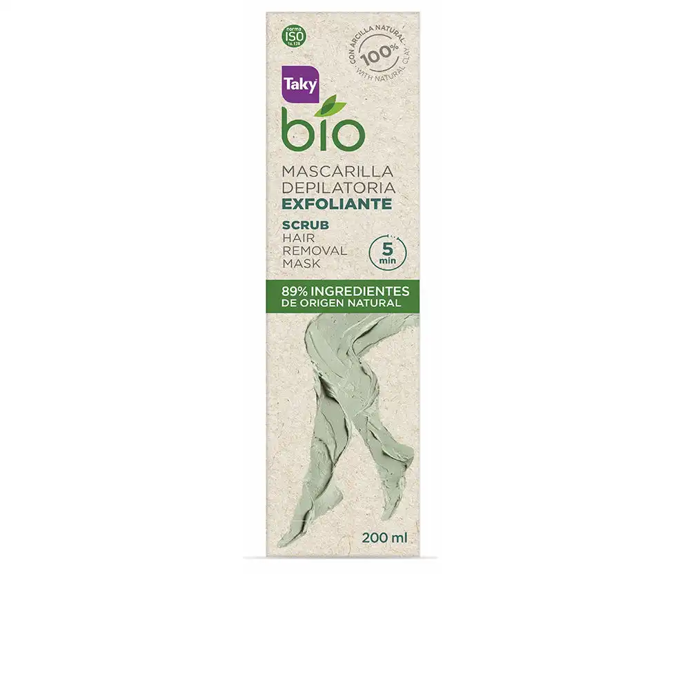 Bio Natural Exfoliante mascarilla depilatoria 200 ml - Taky - Comparador de precios