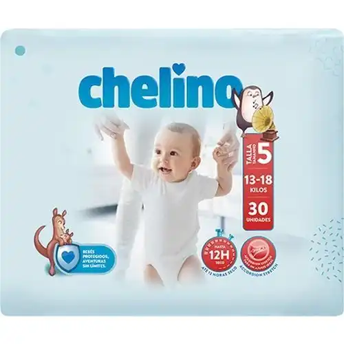 Chelino Compañero de Aventura Und. Pañales Talla 5 13-18 K - Chelino - Comparador de precios
