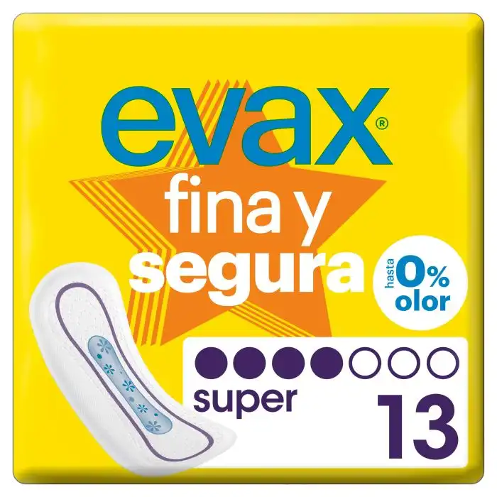 Fina Y Segura Sin Alas Maxi - EVAX - Comparador de precios