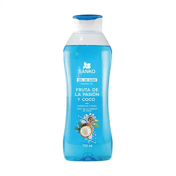 Gel De Baño Fruta De La Pasión Y Coco - Sanko - Comparador de precios