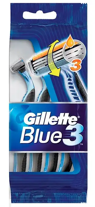 Gillette Maquinilla Blue III Basculante 4 unidades - Gillette - Comparador de precios
