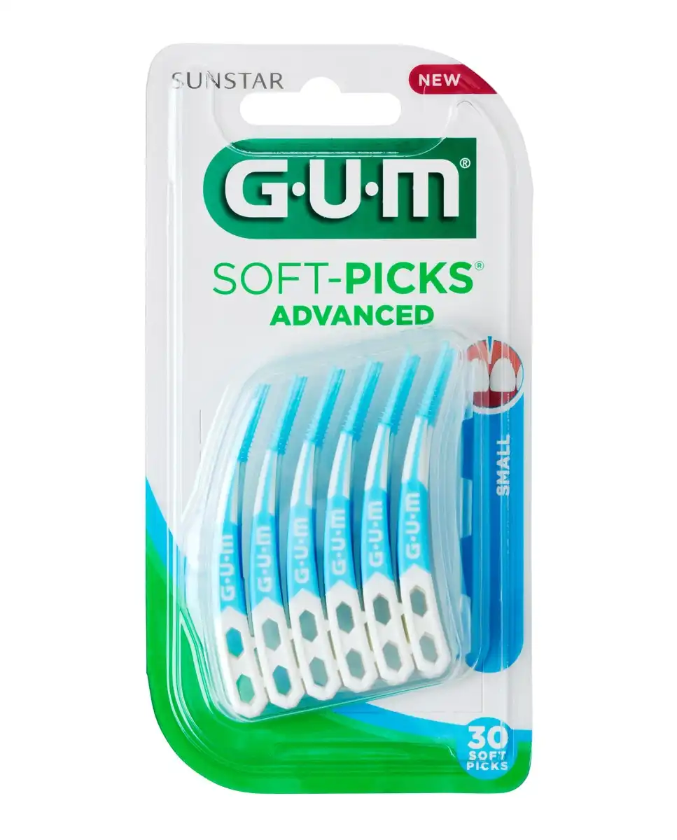 Gum - Pack Cepillos Interdentales Soft Picks Advanced Small - GUM - Comparador de precios