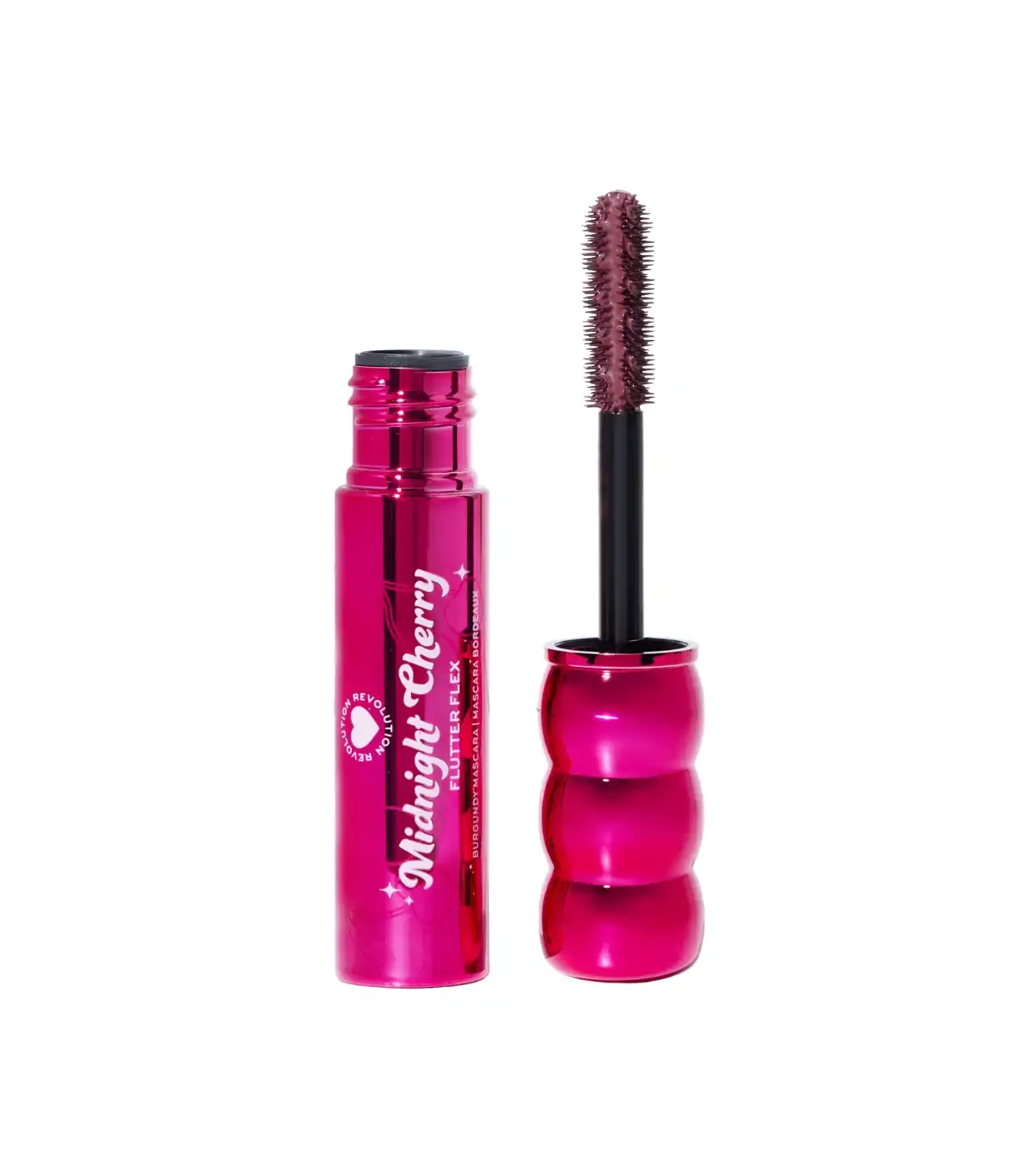 I Heart Revolution - *Midnight Cherry* - Máscara de pestañas Flutter Flex Burgundy - I HEART REVOLUTION - Comparador de precios