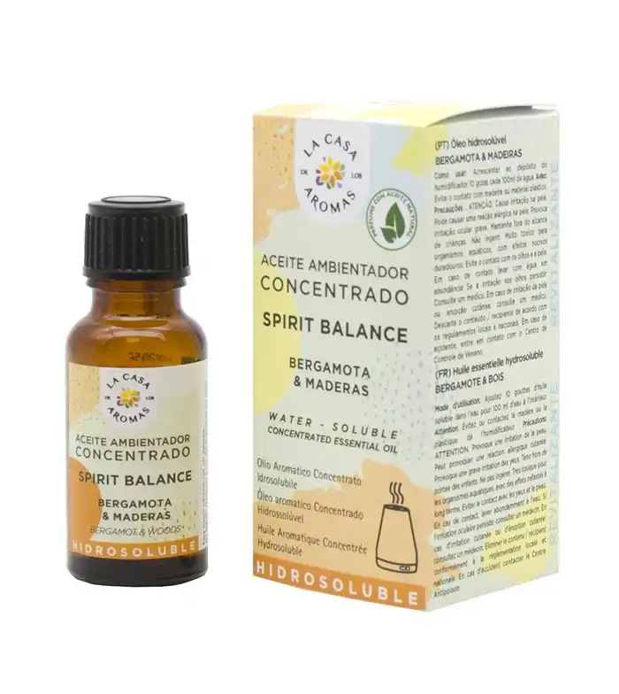 La Casa de los Aromas - Aceite ambientador concentrado hidrosoluble - Spirit Balance - La Casa de los Aromas - Comparador de precios