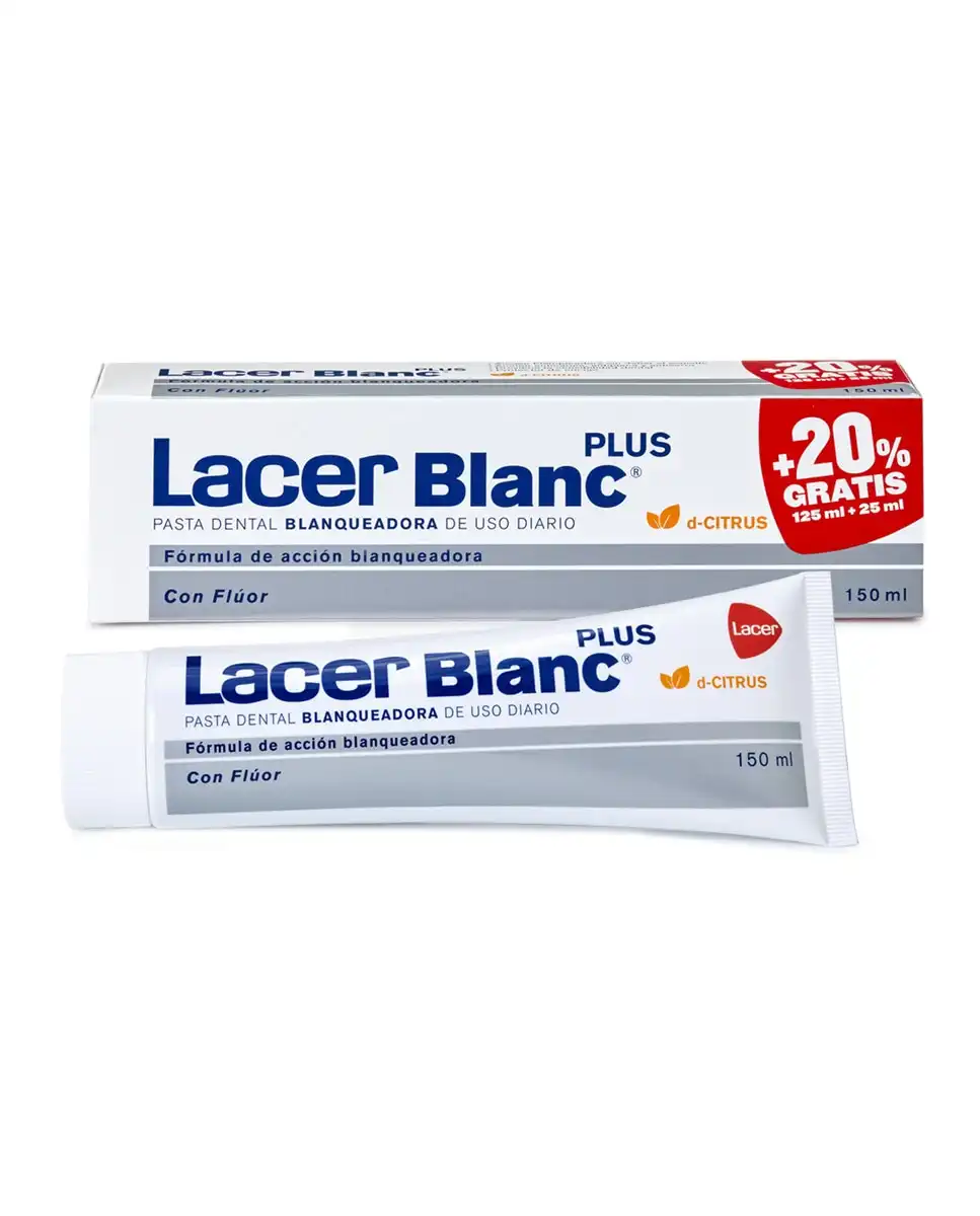 Lacer - Pasta Dentífrica Citrus 125 Ml Blanc - lacer - Comparador de precios