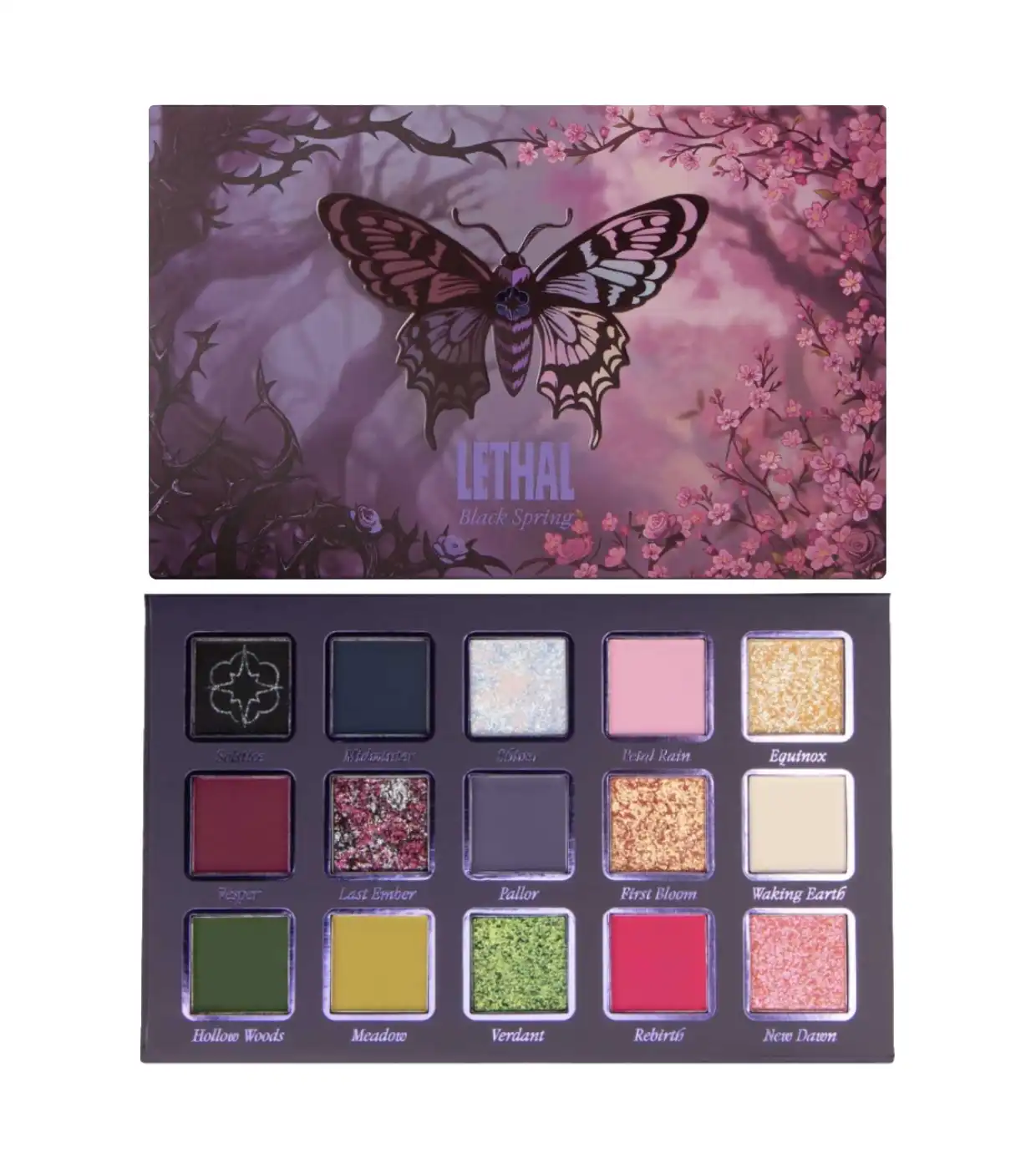 Lethal Cosmetics - *Black Spring* - Paleta de sombras - Lethal Cosmetics - Comparador de precios