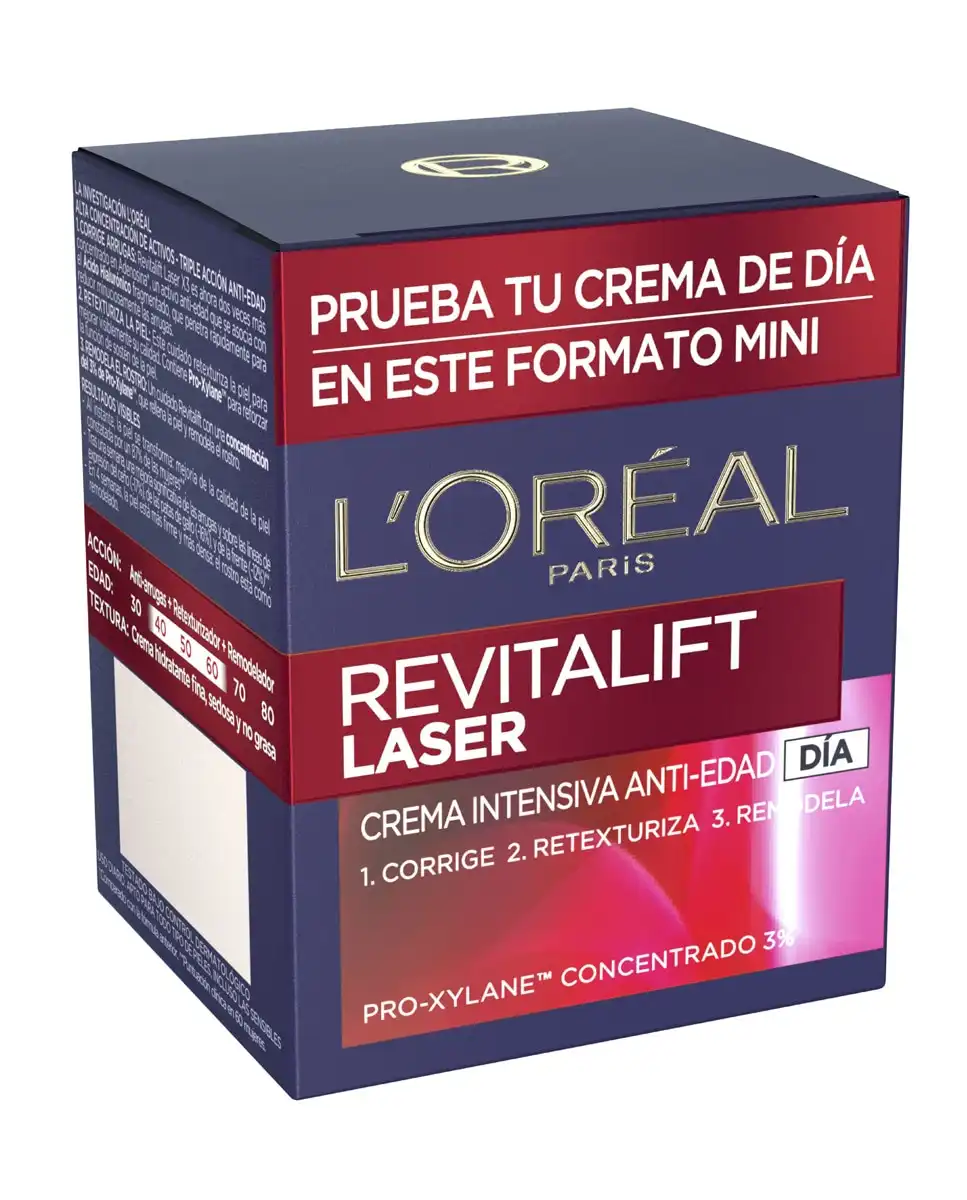 L'Oréal Paris - Crema Intensiva De Día Anti-edad Revitalift Laser - L'Oréal Paris - Comparador de precios