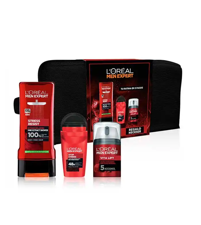 Loreal Paris - Kit antiedad de regalo Vitalift Men Expert - Loreal Paris - Comparador de precios