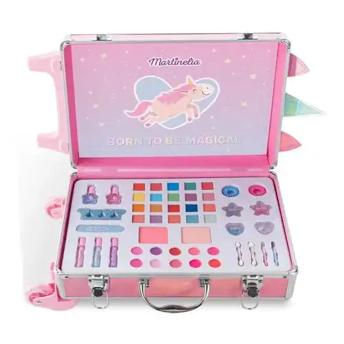 MARTINELIA Little Unicorn 1 und Maletín De Maquillaje Gigante Holográfico - MARTINELIA - Comparador de precios