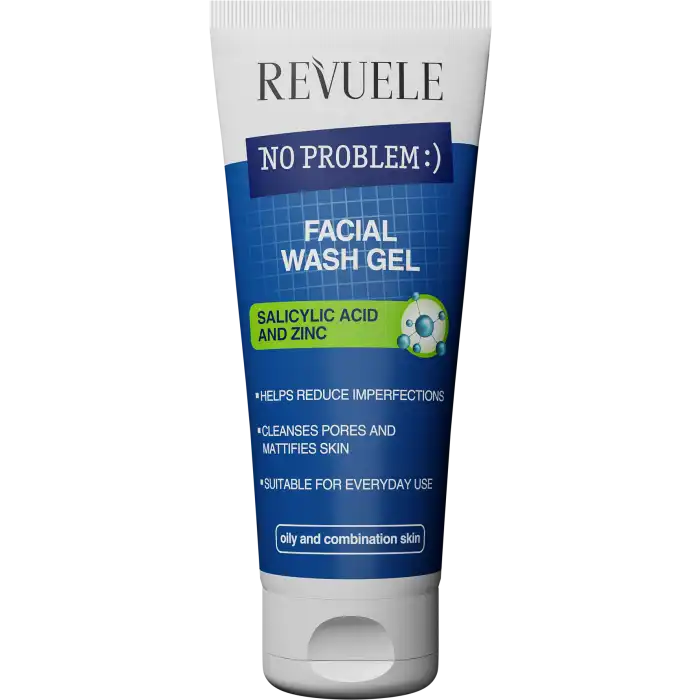 No Problem Gel Limpieza Facial con Ácido Salicílico y Zinc 200 ml - Revuele - Comparador de precios