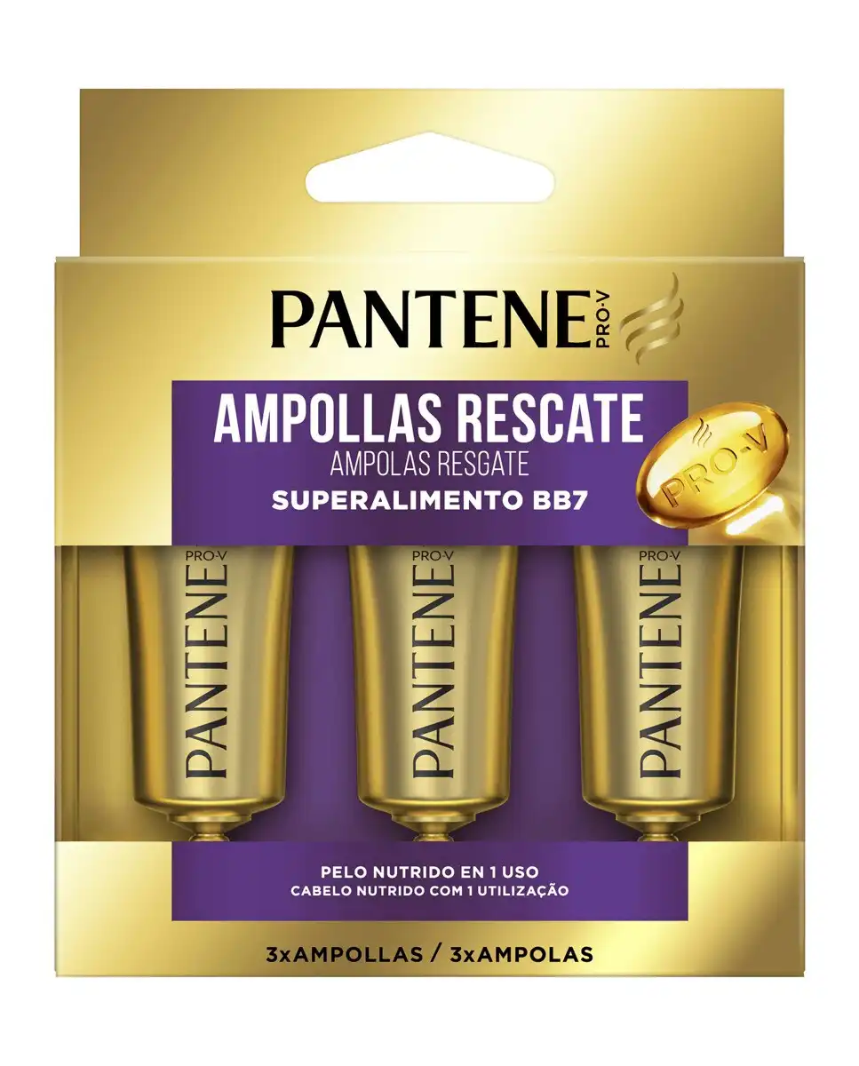 Pantene - Ampollas Rescate Superalimento Pro-V - Pantene - Comparador de precios