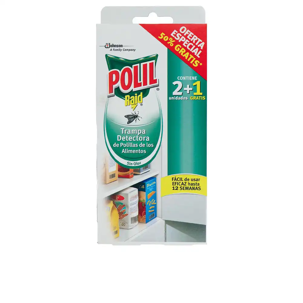 Polil Alimentos trampa polillas 2 + 1 gratis 3 u - Raid - Comparador de precios