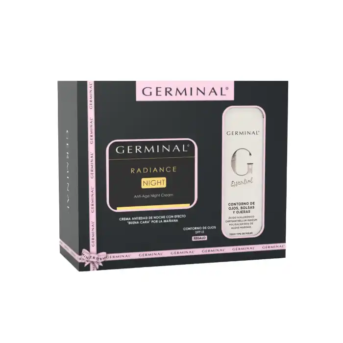 Radiance Crema de Noche Anti-Age + Contorno de Ojos de Regalo 50 ml - Germinal - Comparador de precios