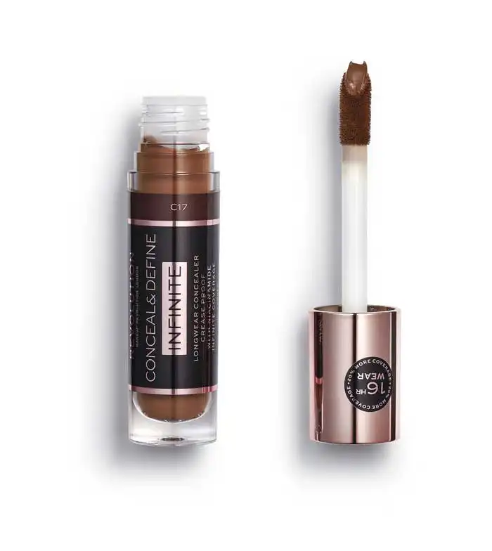 Revolution - Corrector líquido Conceal & Define Infinite XL - C17 - Makeup Revolution - Comparador de precios