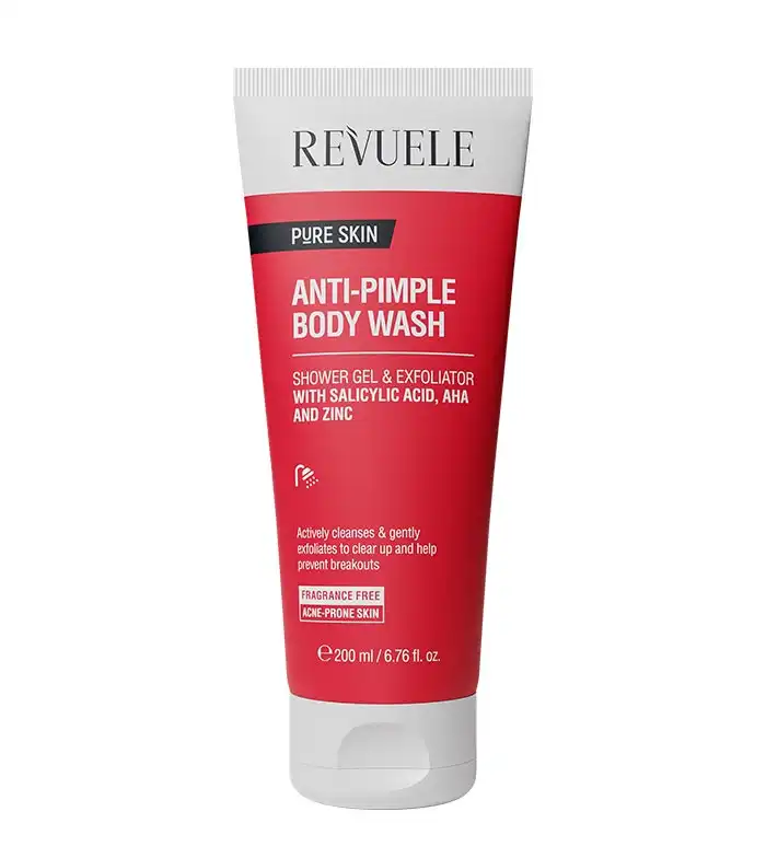 Revuele - *Pure Skin* - Gel de ducha exfoliante antiespinillas Anti-pimple body wash - Revuele - Comparador de precios
