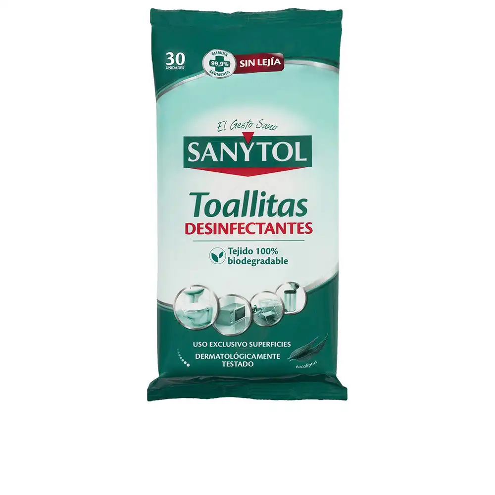 Sanytol toallitas desinfectantes 30 u - SANYTOL - Comparador de precios