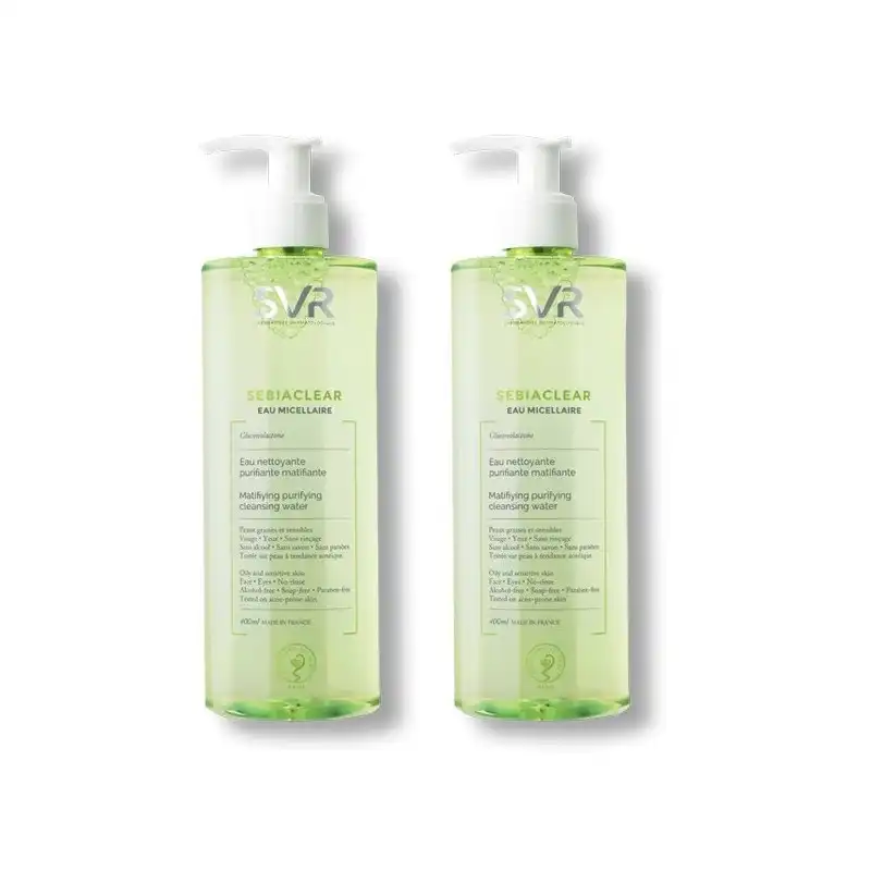 Sebiaclear sleeve 2x eau micellaire 400ml - Svr - Comparador de precios