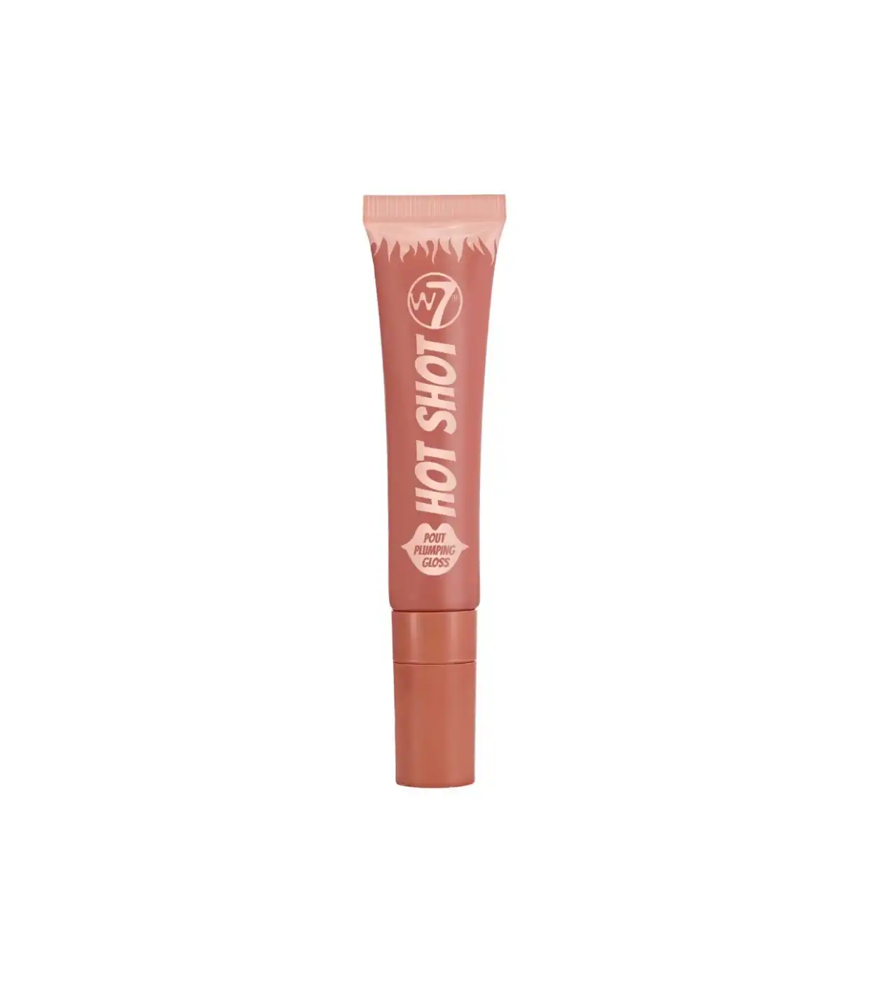 W7 Cosmetics - Brillo de labios Hot Shot Juicy Plumping - Nude Pulse - W7 - Comparador de precios