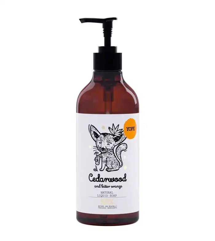 Yope - Jabón Líquido Natural - Madera de cedro y Naranja amarga - Yope - Comparador de precios
