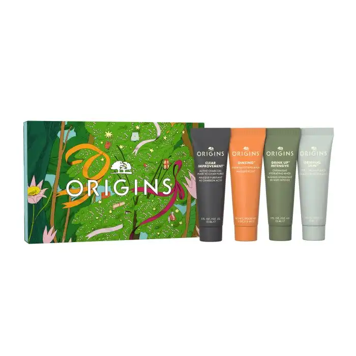 ¡25% DTO! Estuche de Navidad 4 Mascarillas Faciales - Origins - Comparador de precios