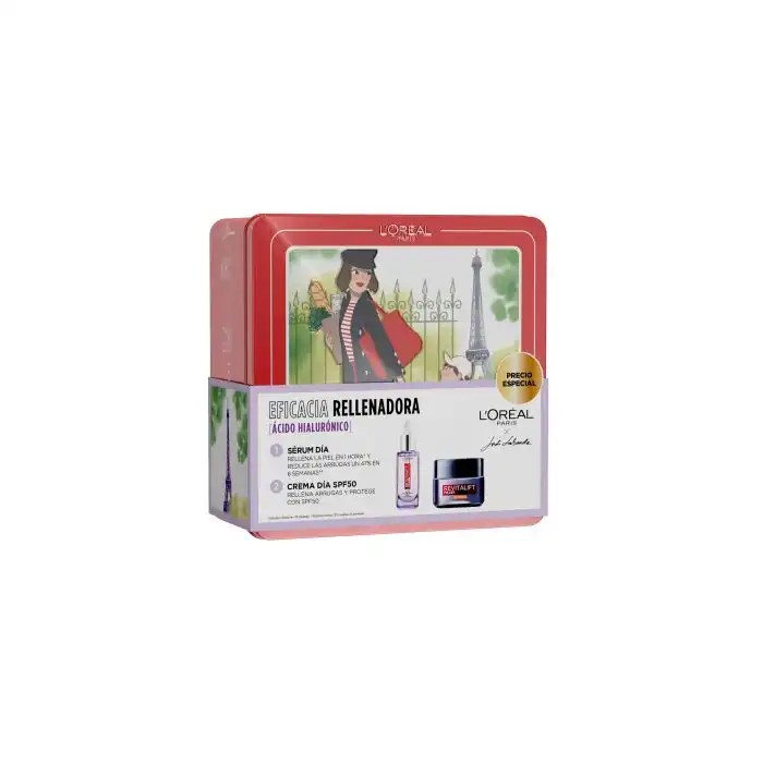 Estuche Revitalift Filler Sérum + Crema de Día SPF50 80 ml - Loreal Paris - Comparador de precios