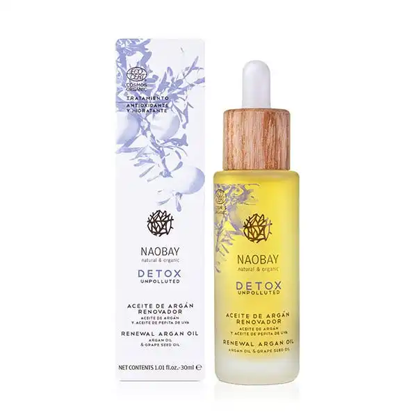 Aceite ArgÃ¡n Renovador Detox - Naobay - Comparador de precios
