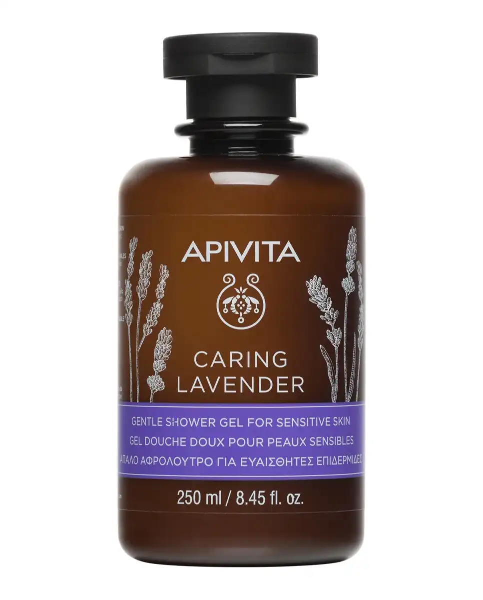 Apivita - Gel De Baño Suave Para Pieles Sensibles Caring Lavander 250 Ml - Apivita - Comparador de precios
