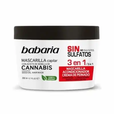 Babaria Mascarilla Cannabis 3 en 1 Reparación Total 200 ml - Babaria - Comparador de precios