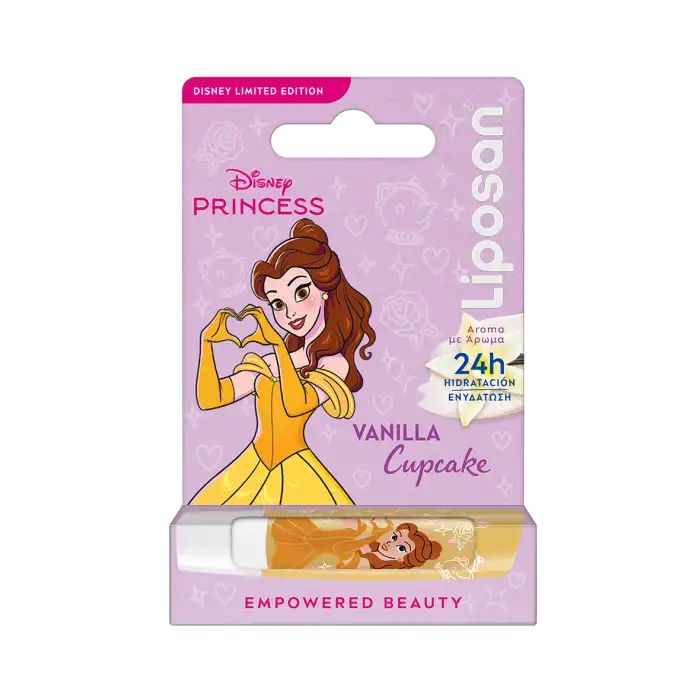 Bálsamo Labial Vanilla Cupcake Edición Limitada Disney Princesa Bella 4.8 gr - Liposan - Comparador de precios