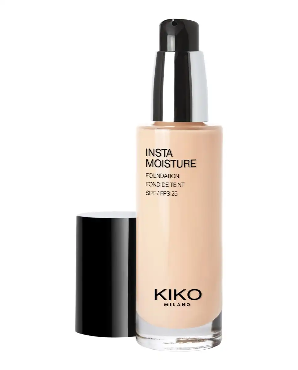 Base De Maquillaje Fluida Perfeccionadora E Hidratante Spf 25 Instamoisture Foundation Kiko Milano R1 Rose - Kiko Milano - Comparador de precios