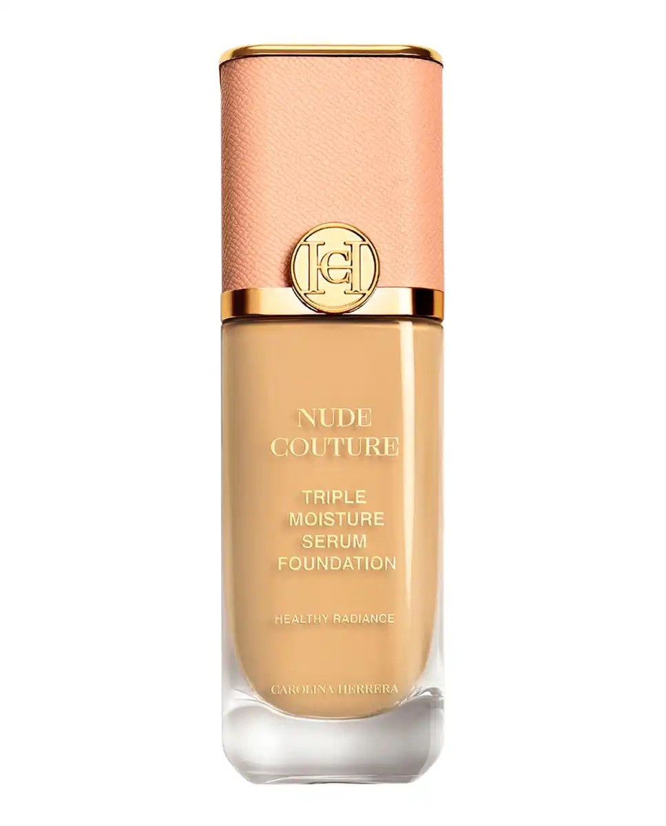 Base De Maquillaje Nude Couture Triple Moisture Serum Foundation Carolina Herrera L280 30 ml - Carolina Herrera - Comparador de precios