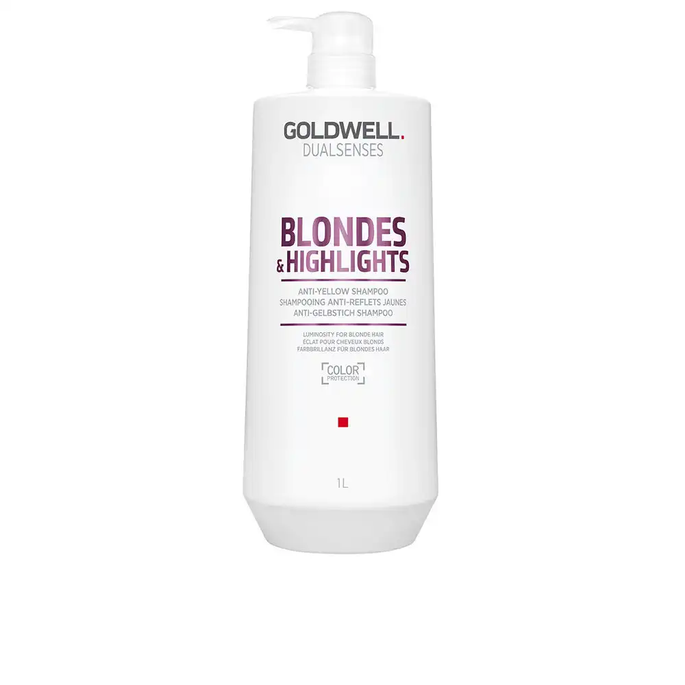 Blondes & Highlights anti-yellow shampoo 1000 ml - Goldwell - Comparador de precios
