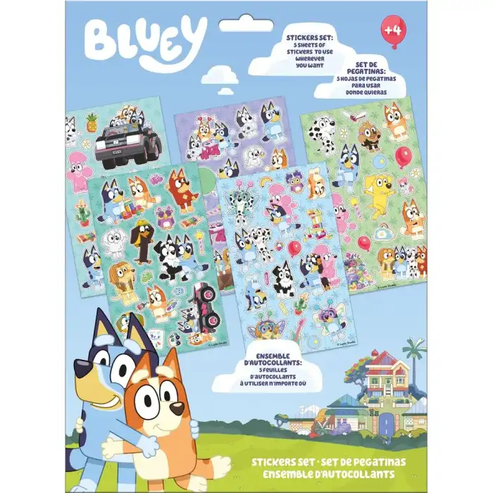 Bluey Set de Pegatinas  Kids Euroswan - KIDS - Comparador de precios