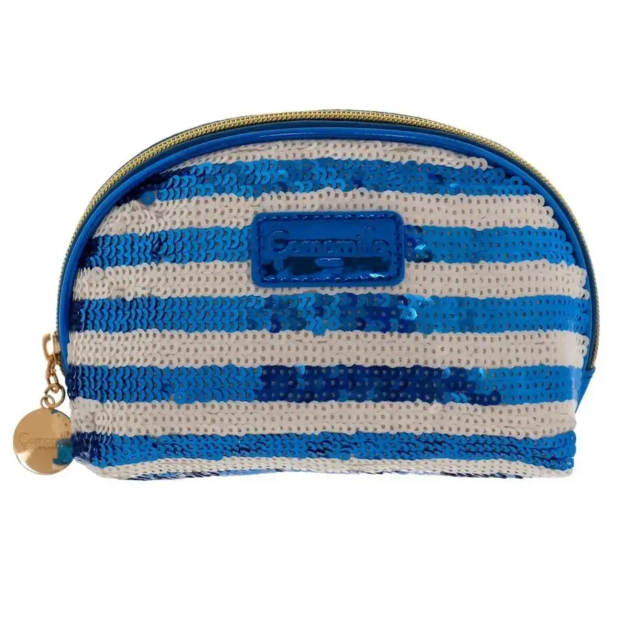 Camomilla - Bolso De Mano Pouch M Blu Riccione Neceseres 1 pieces female - Camomilla Milano - Comparador de precios