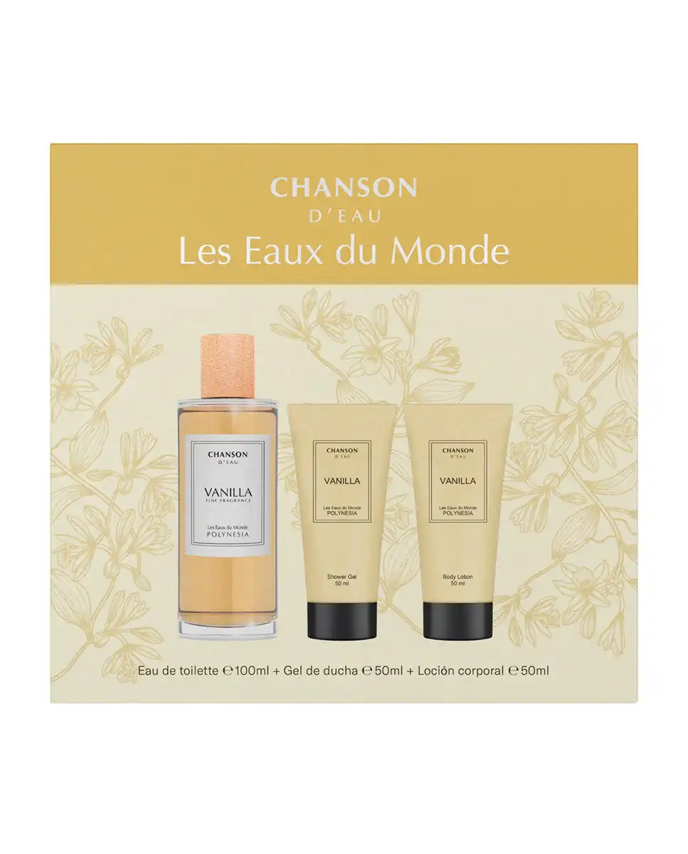 Chanson Les Eaux Du Monde Vanilla Estuche de Regalo - CHANSON DEAU - Comparador de precios