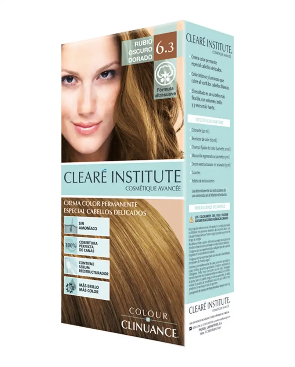 Clearé Institute - Coloración Permanente Colour Clinuance Cabellos Delicados - Clearé Institute - Comparador de precios